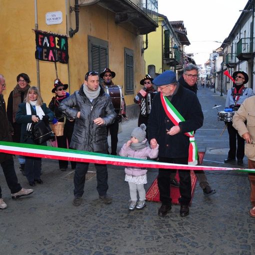 Nuova area pedonale inaugurata a Chivasso