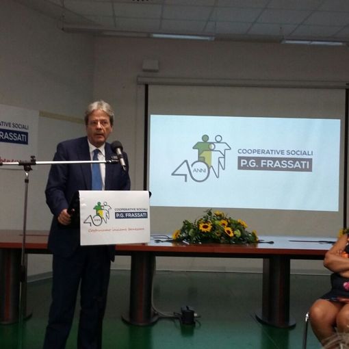 Gentiloni a Torino: &quot;Qui ho visto l'Italia sociale che risponde alle esigenze&quot; (fotogallery)