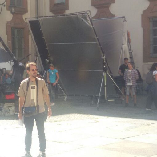 Piazza della Consolata a Torino diventa set di “Bella Germania” (fotogallery)