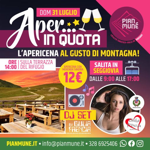 Cinema all’aperto, musica occitana e tutti gli eventi del weekend a Pian Munè di Paesana