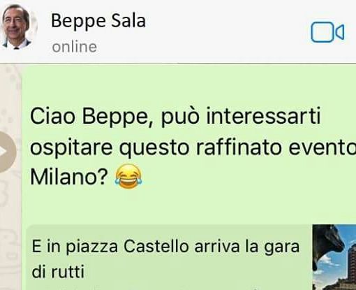 Appendino &quot;scrive&quot; a Sala: &quot;Cedesi  gara di rutti a Milano&quot;
