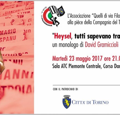 Domani sera a Torino &quot;Monologo per l'Heysel&quot; per non dimenticare