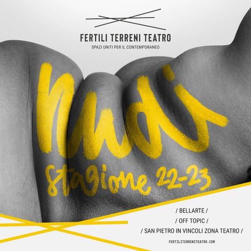 &quot;Nudi&quot; a teatro, al via la stagione di Fertili Terreni: 18 spettacoli e 61 grandi serate in programma fino a gennaio