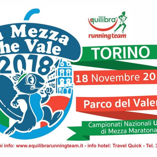 Si corrono domani al Valentino di  Torino “La Mezza che vale” e “La Dieci che vale”