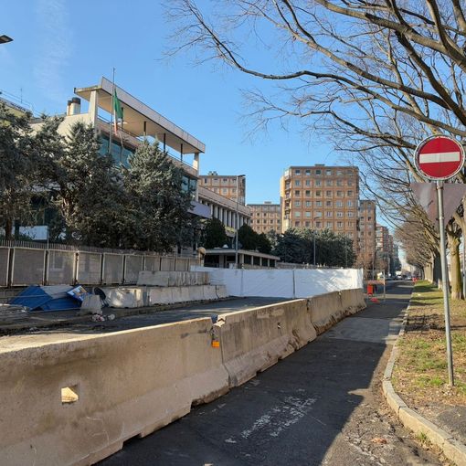 Disagi tra Filadelfia e Lingotto per la chiusura del controviale di corso Giambone