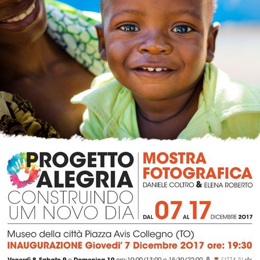 Al via a Collegno la mostra fotografica solidale “Progetto alegria. Construindo um novo dia”