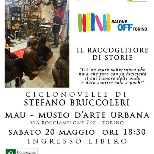 Stefano Bruccoleri al Museo d'Arte Urbana per il Salone Off di Torino