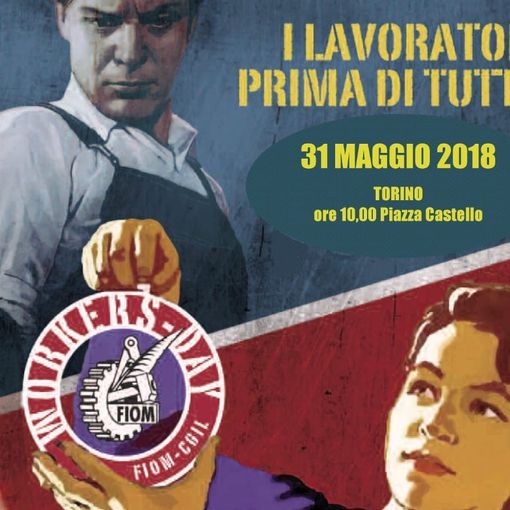 Giovedì in piazza Castello il &quot;Workers day&quot; su Fca