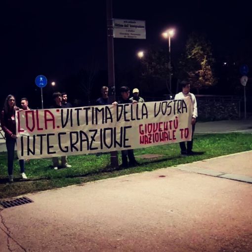 Gioventù Nazionale Torino ricorda Lola Daviet, 12enne uccisa in Francia: "Vittima della politica immigrazionista" Gioventù Nazionale Torino ricorda Lola Daviet, 12enne uccisa in Francia: "Vittima della politica immigrazionista"