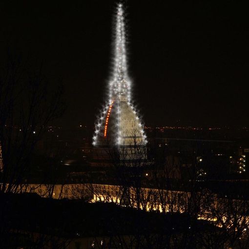 La Mole s'illumina per Natale