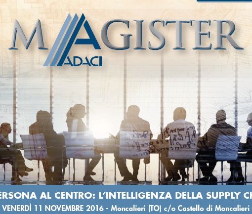 Al castello di Moncalieri si parla di “La Persona al Centro: l’intelligenza della Supply Chain”