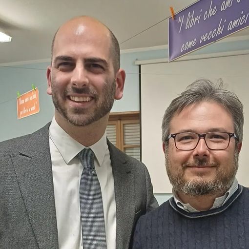Matteo Cavallone con Enrico Manfredi