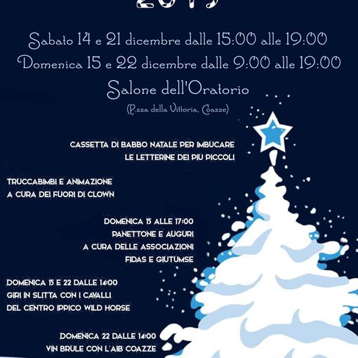 Gli eventi in programma a Coazze fino a Santo Stefano