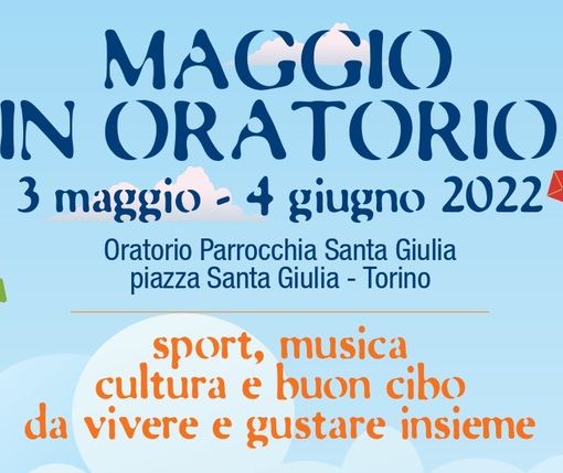 maggio in oratorio - locandina