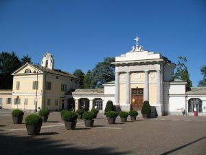 ingresso del cimitero monumentale di Torino