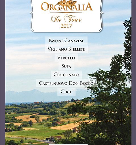 Al via il 7 settembre &quot;Organalia in tour&quot;