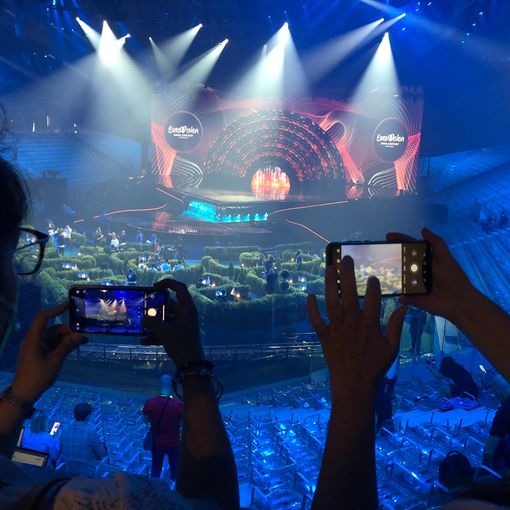 Eurovision: dai camerini al palco, uno sguardo dentro il Pala Isozaki