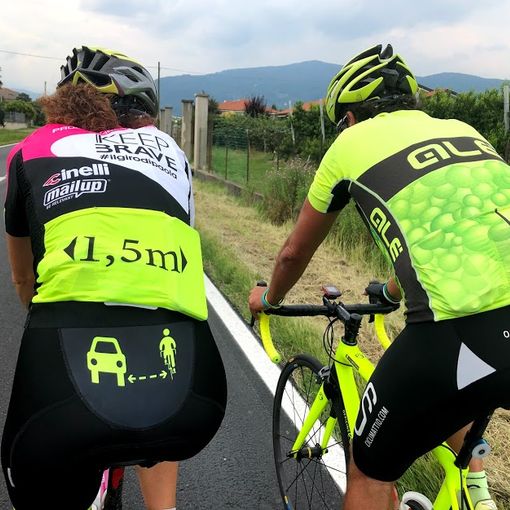 Paola Gianotti ha concluso il 'suo' Giro del Piemonte per la sicurezza stradale