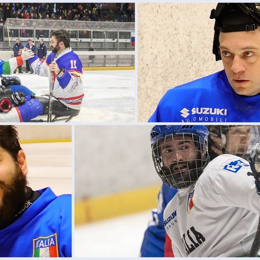 Tre atleti Sportdipiù ai Mondiali di Para-Ice Hockey (Foto)