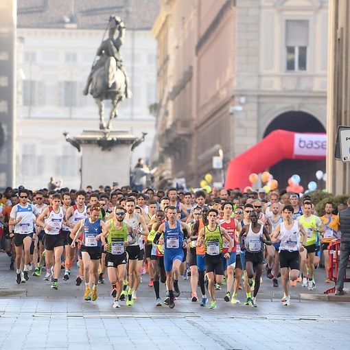 partenza di una gara podistica