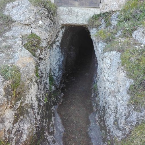L'ingresso del Gran Pertus di Romean