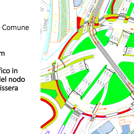 Piantina progetto piazza Baldissera