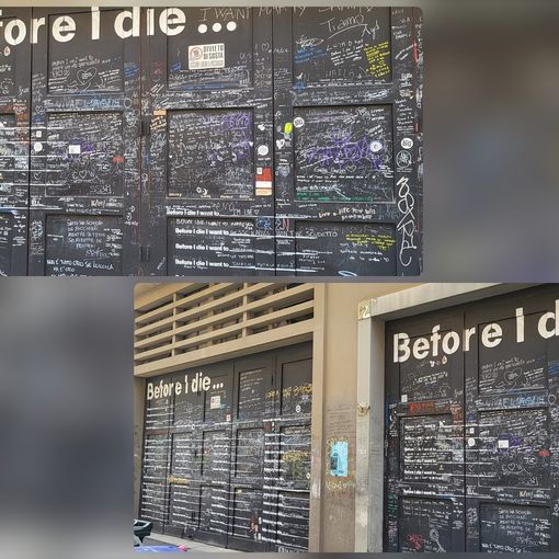 Chiudi gli occhi, esprimi un desiderio e... scrivilo su un muro. A Torino c'è il &quot;Black Dream Wall&quot;