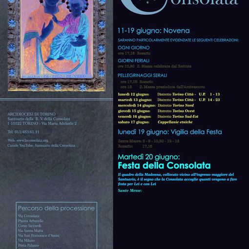 Tutto pronto a Torino per la grande festa della Consolata
