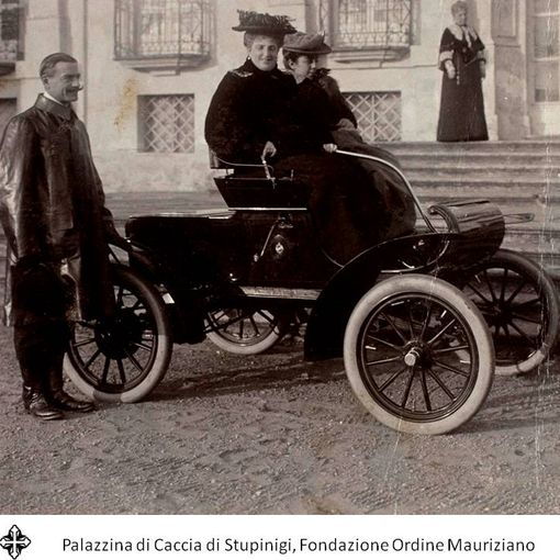 foto d'epoca reali palazzina stupinigi