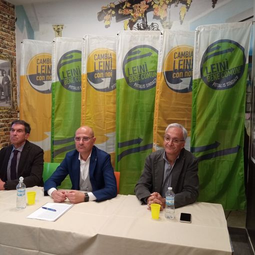 Renato Pittalis ricandidato a sindaco di “Cambia Leinì con noi”