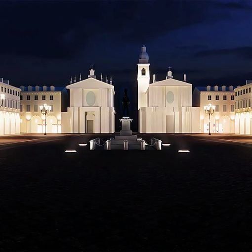 Per Luci d'Artista piazza San Carlo va in &quot;blackout&quot; sinfonico e celebra Leonardo