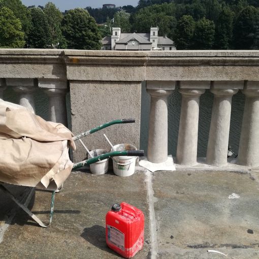 Murazzi: il restauro della balconata e delle scale terminerà a ottobre (fotogallery)