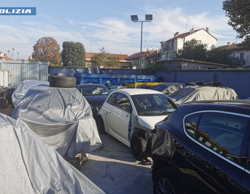 Riciclaggio di veicoli e pezzi di ricambio, giro di vite della Polizia