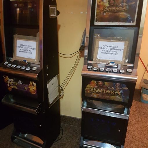 Polizia municipale, sequestrate 4 slot machine
