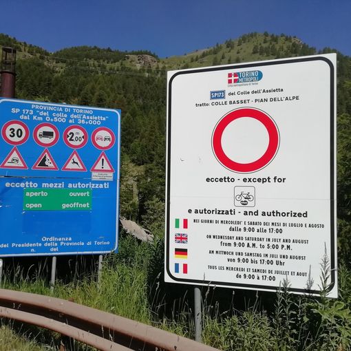 Strade, dal 20 maggio riapertura parziale per le strade provinciali di alta quota