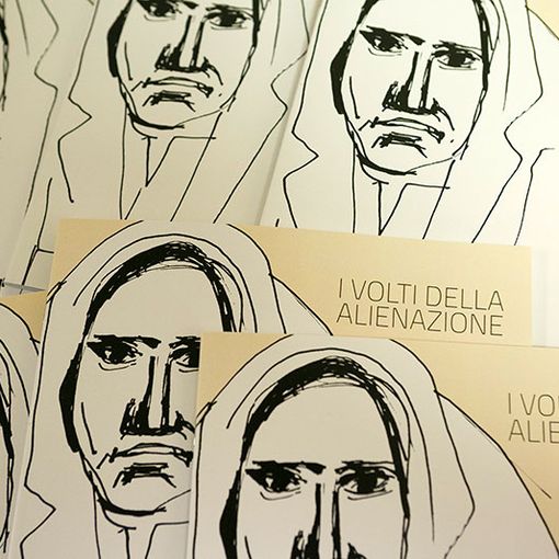 “I volti dell’alienazione” di Sabonet per la prima volta in Piemonte