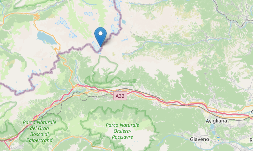 Il terremoto registrato in Val Susa