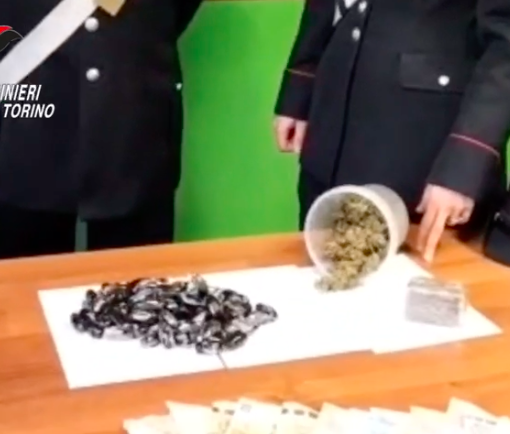 La droga sequestrata