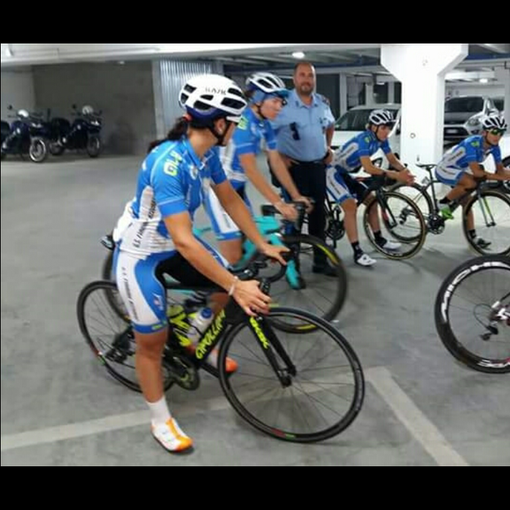 Anche le Fiamme Azzurre protagoniste agli Italiani di ciclismo in Piemonte (FOTO)