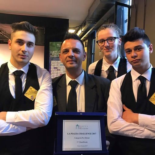 L'Accademia Alberghiera di Alba trionfa al &quot;Piazza cocktail challenge&quot;
