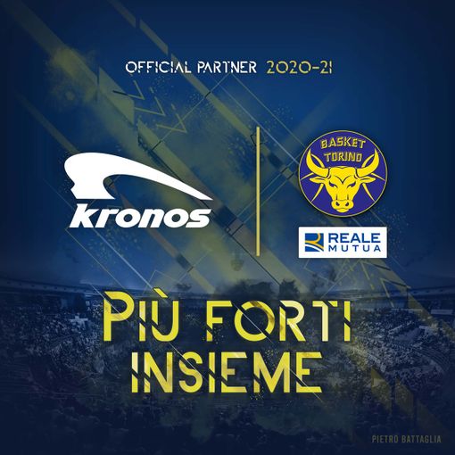 Kronos cammina insieme alla Reale Mutua Basket Torino