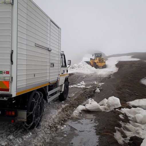 La strada provinciale 173 del Colle dell’Assietta chiusa fino al 28 giugno (salvo sorprese)