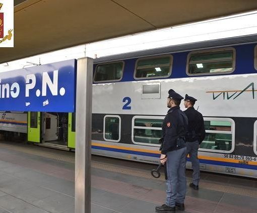 Polizia a Porta Nuova