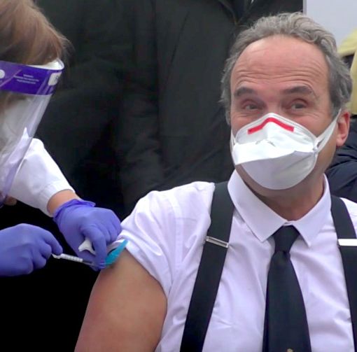 Giovanni Di Perri vaccinato