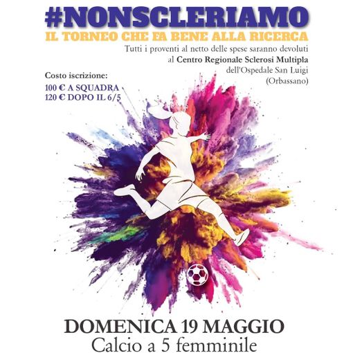 Un torneo per dare un calcio alla sclerosi multipla
