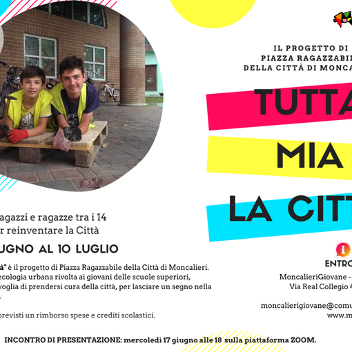 &quot;Tutta mia la città&quot;: il coronavirus non ferma le biciclette degli studenti di Moncalieri