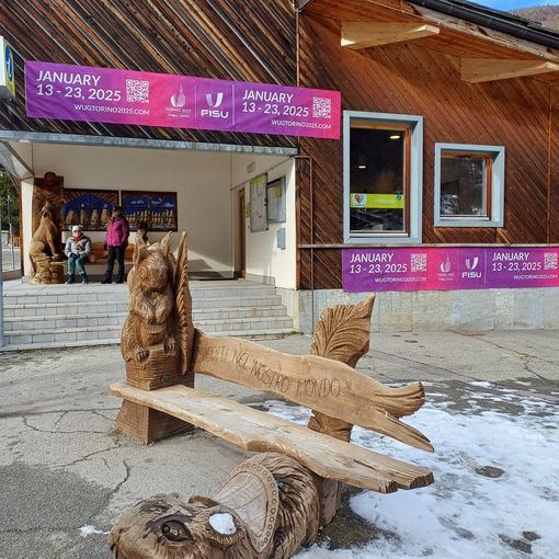 La fiaccola dei Giochi Mondiali Universitari Torino 2025 a Pragelato, Sestriere e Bardonecchia