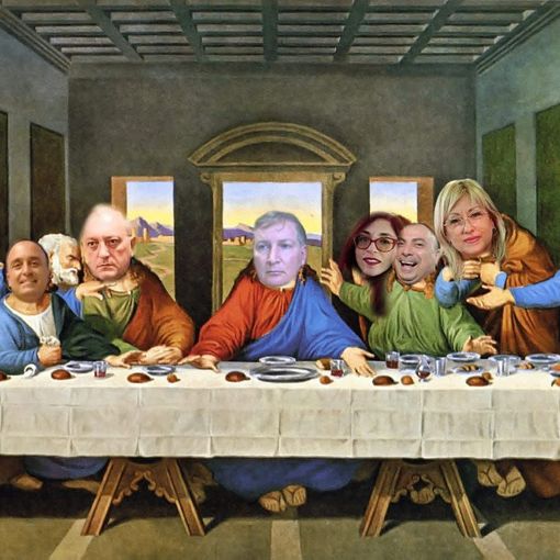 Una rivisitazione dell'Ultima Cena di Leonardo Da Vinci