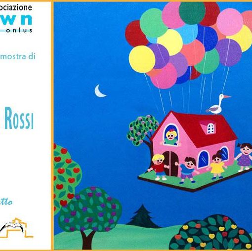 A Torino l’Associazione Down Onlus presenta la mostra di Daniela Rossi “Un mondo di colori”