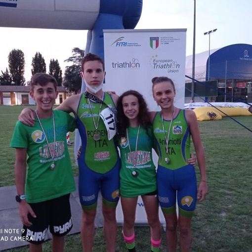 9 podi e grandi risultati per Valdigne Triathlon nelle cinque gare del weekend (FOTO)